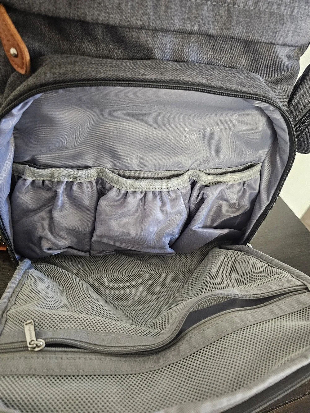 BabbleRoo Original Diaper Bag Backpack Style26L Hands Free.